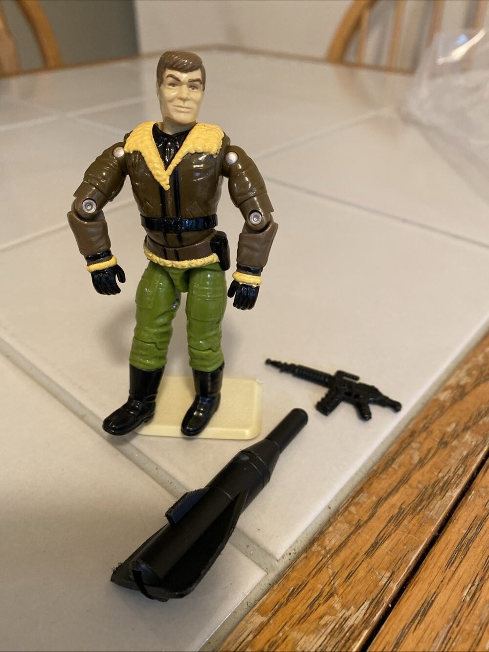 GI Joe General Flagg 1992 Figure Great Condition with Some Accessories